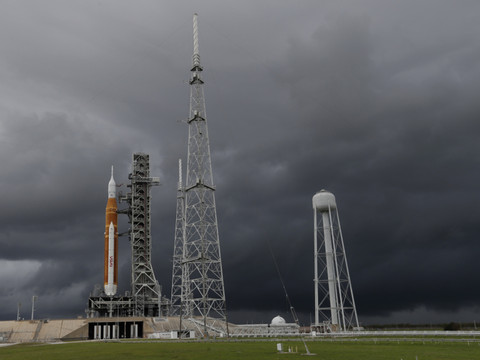La Nasa tente pour la 3e fois de faire décoller sa méga-fusée
