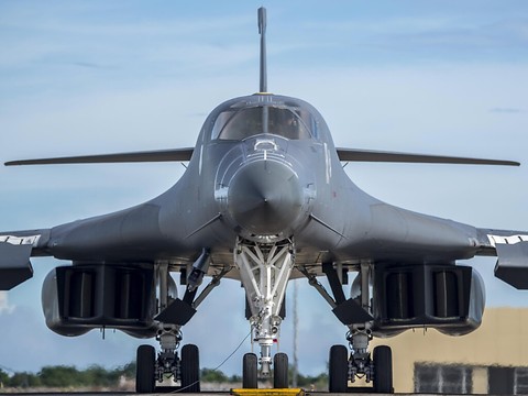 Bombardier américain B-1B redéployé dans la péninsule coréenne