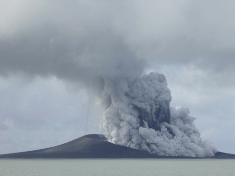 L'éruption aux Tonga a été la plus forte jamais enregistrée