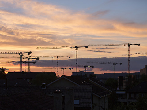 Les recettes de la construction en baisse au troisième partiel