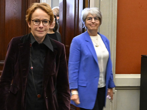 Le groupe PS lance Eva Herzog et Elisabeth Baume-Schneider