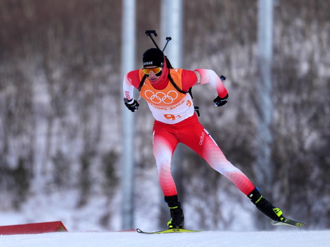 Le Suisse Hartweg sur le podium à Kontiolahti