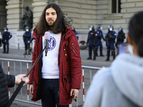 L'opposant aux mesures anti-pandémiques Nicolas Rimoldi condamné