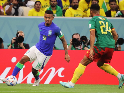 Brésil: Gabriel Jesus et Telles forfait pour le reste du tournoi