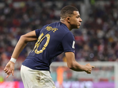 Mbappé absent de l'entraînement des Bleus