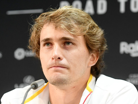 Alexander Zverev a rejoué - et gagné - en exhibition