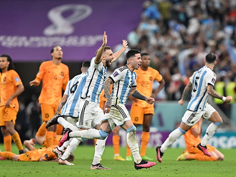 L'Argentine bat les Pays-Bas aux tirs au but