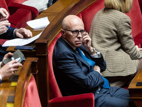 Eric Ciotti élu président des Républicains avec 53,7% des voix