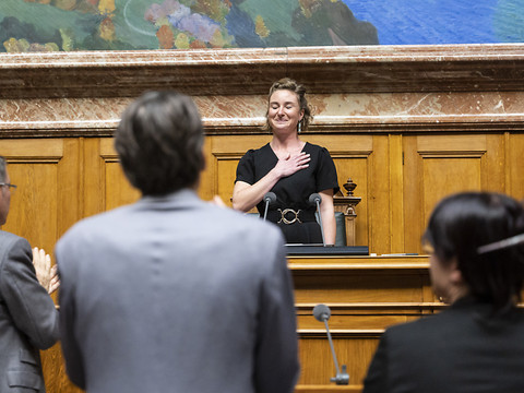 La Verte Irène Kälin vise le Conseil des Etats
