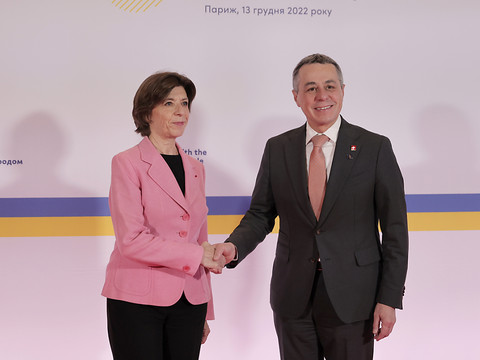 Une aide de la Suisse 