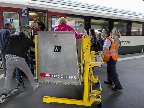 Accessibilité des trains pour handicapés : délai pas respecté