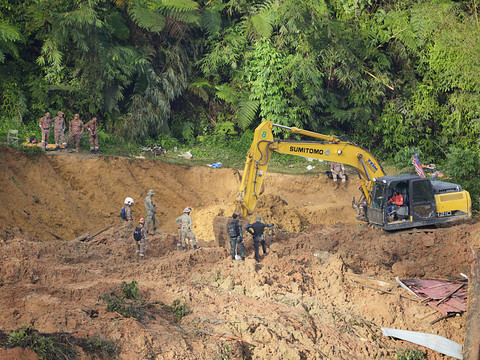 Le bilan du glissement de terrain en Malaisie passe à 23 morts