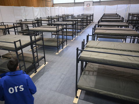 Moudon (VD): des migrants trouvent refuge à la caserne