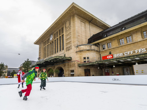 La gare de Lausanne s'offre un entracte animé et convivial