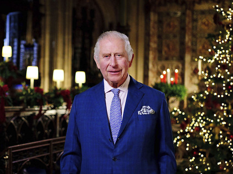 Dans son premier message de Noël, Charles III loue la 