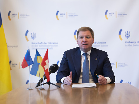 La Suisse, l'un des plus grands soutiens à l'Ukraine, dit Rybchenko