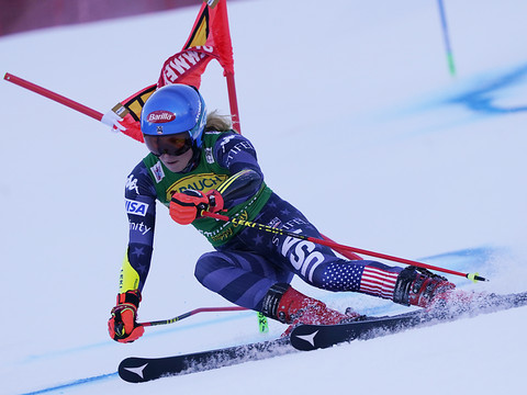 Géant: Shiffrin remporte la 1re manche, Gut-Behrami 7e