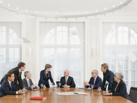 Photo du Conseil fédéral 2023: uni malgré les différences