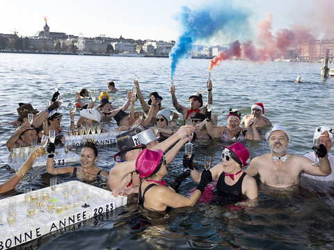 Température douce pour la baignade du 1er janvier à Genève