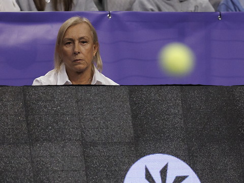 Martina Navratilova atteinte d'un cancer du sein et de la gorge