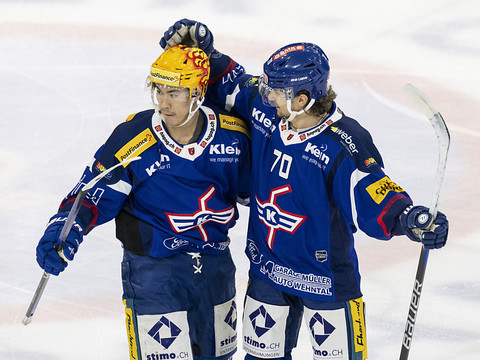 Fribourg revient de loin à Kloten, Ajoie fessé à la maison