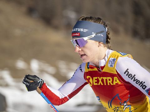 Tour de Ski: Nadine Fähndrich boutée hors du top 10 du général
