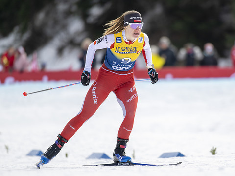 Nadine Fähndrich a encore perdu un rang au Tour de Ski - RTN votre radio  régionale