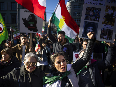 Plus de 2000 manifestants à Zurich contre le régime en Iran