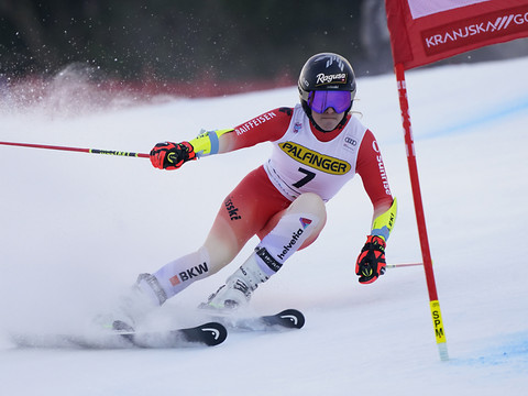 1re manche: Gut-Behrami 5e, Shiffrin en tête