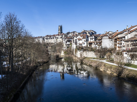 Rénovation prochaine du pont de Berne à Fribourg