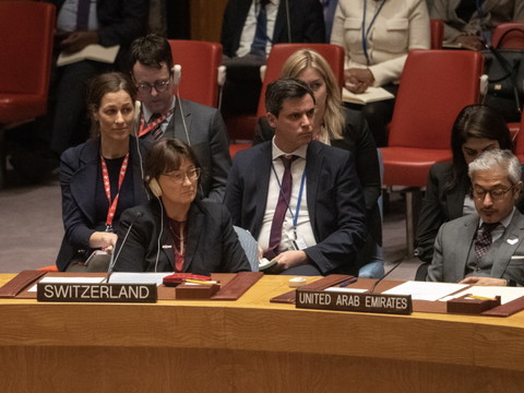Premier succès pour la Suisse au Conseil de sécurité sur la Syrie