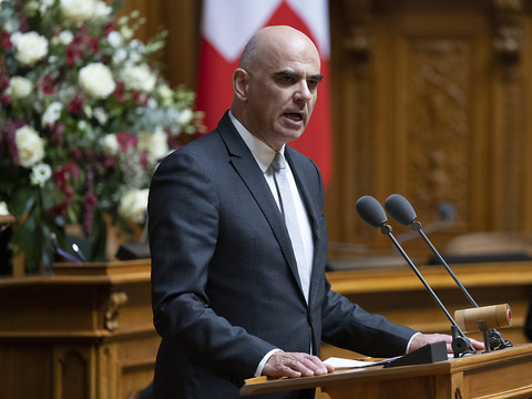 Alain Berset optimiste malgré la guerre et la pandémie