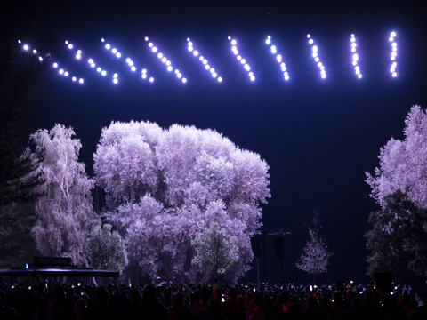 Un spectacle de drones lumineux pour animer la rade genevoise