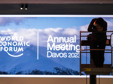 Le WEF démarre en douceur mais déjà des rendez-vous pour la Suisse