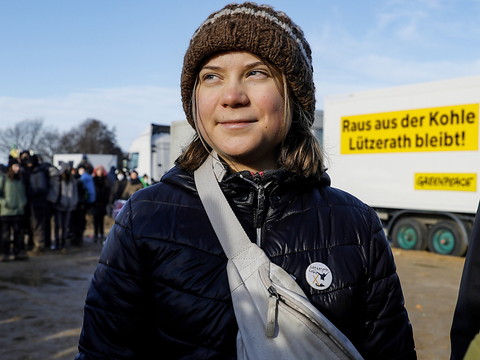Greta Thunberg interpellée après une manifestation