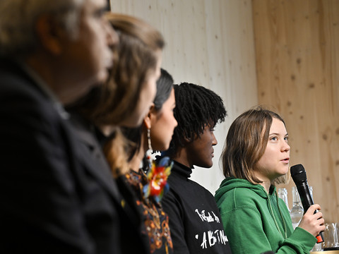 Greta Thunberg dénonce une situation 