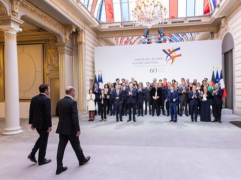 Macron et Scholz affichent l'unité du couple franco-allemand