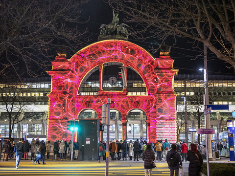 Le festival des lumières de Lucerne attire 130'000 spectateurs