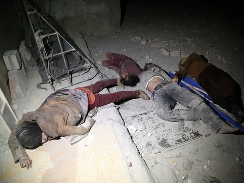 Damas responsable d'une attaque au chlore à Douma en Syrie en 2018