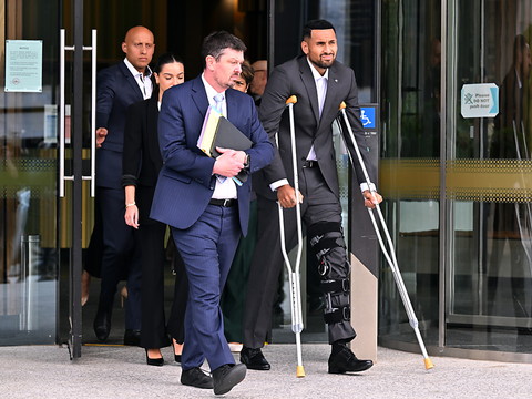Kyrgios admet avoir agressé son ex-compagne et n'est pas condamné