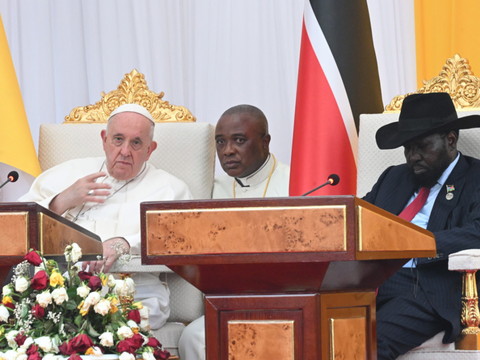 Le pape en mission pour la paix au Soudan du Sud