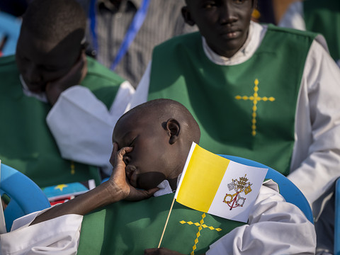 Le pape à la rencontre des déplacés du Soudan du Sud