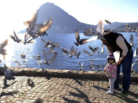 Météo capricieuse: presque 20°C au Tessin, neige en montagne