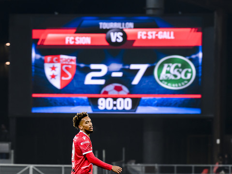 Une tribune de Sion fermée pour un match