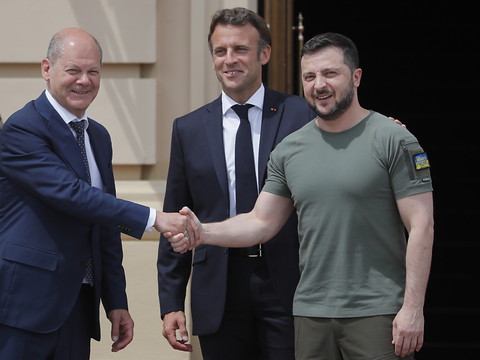 Scholz également attendu à la rencontre Macron-Zelensky à Paris