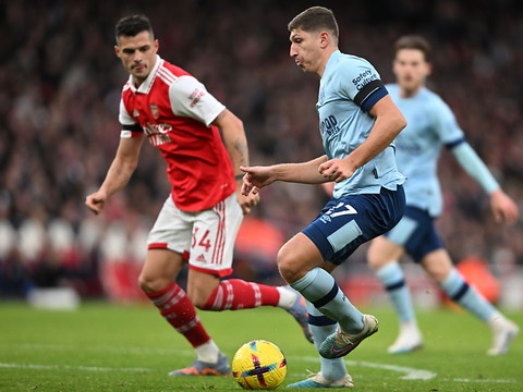 Granit Xhaka et les Gunners calent encore