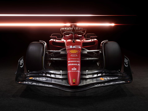 Ferrari dévoile sa monoplace 2023 avec de nouvelles ambitions