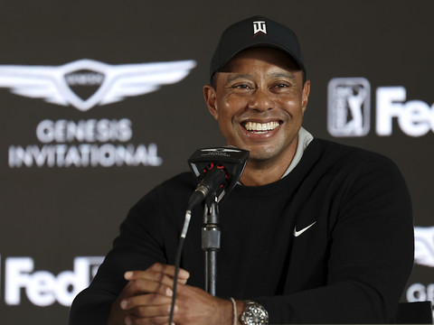 Tiger Woods fait sa rentrée chez lui