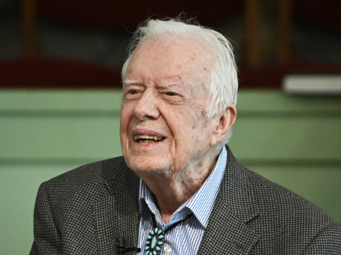L'ancien président Jimmy Carter 