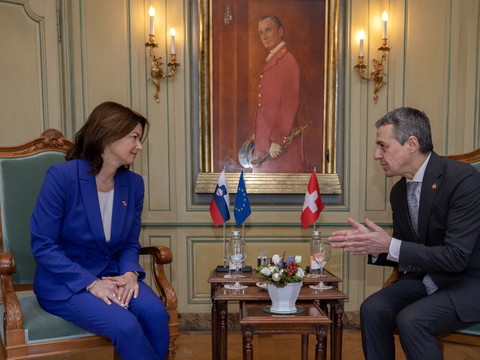 Ignazio Cassis a reçu la ministre des affaires étrangères slovène